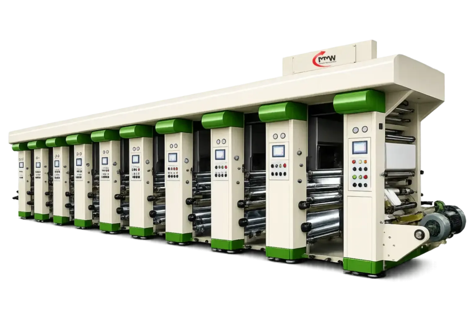 Butter Paper Reel To Reel Rotogravure Printing Machine