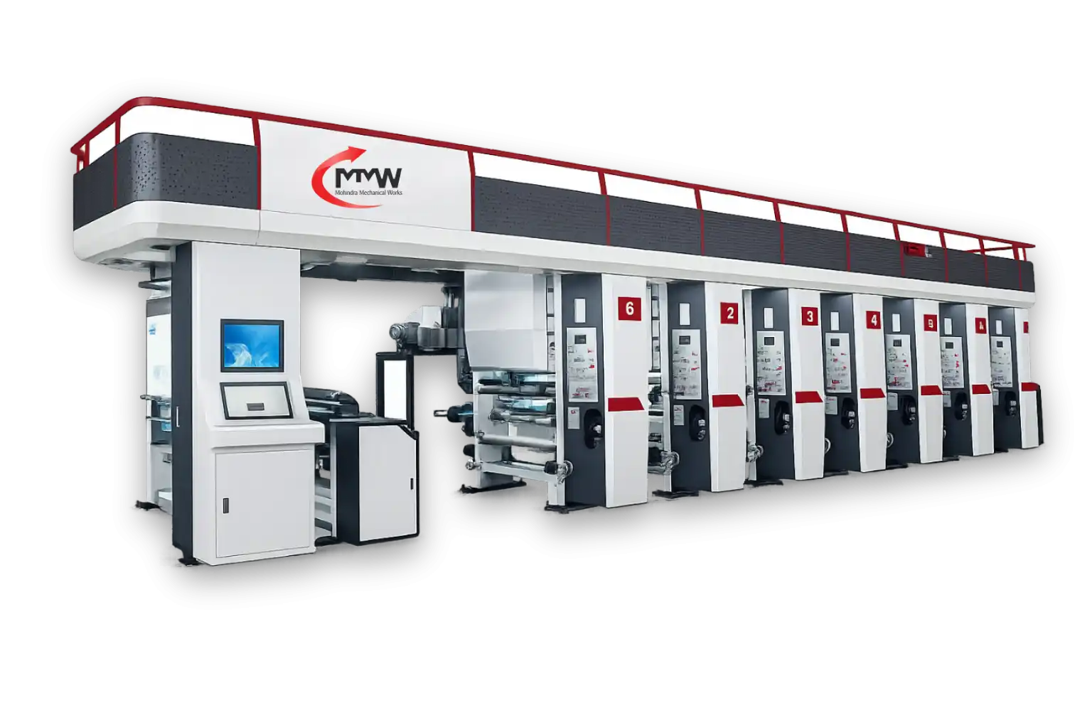 LDPE Film Rotogravure Printing Machine