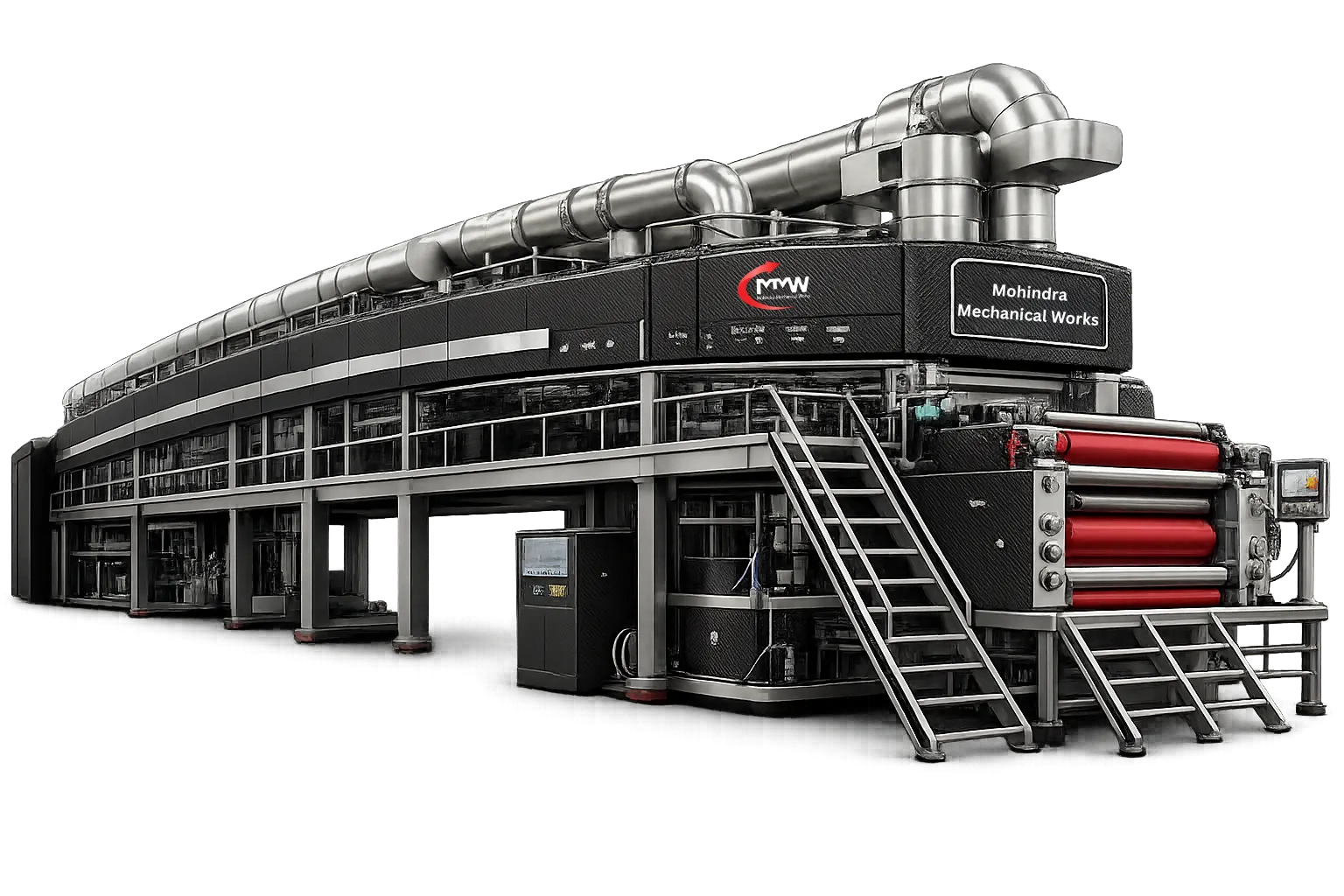 Water Based Coating Machine for Gutka Pouches