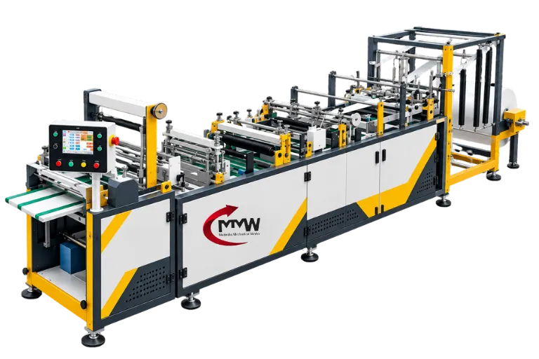 Zipper Three Side Seal Pouch Making Machine
