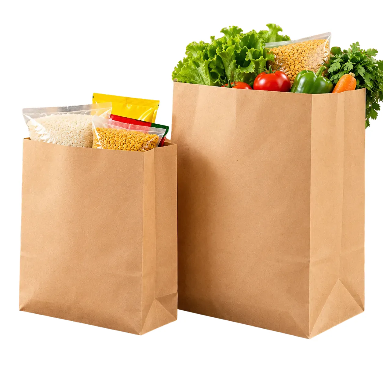 Brown Paper Grocery Bag Making Machine application 2