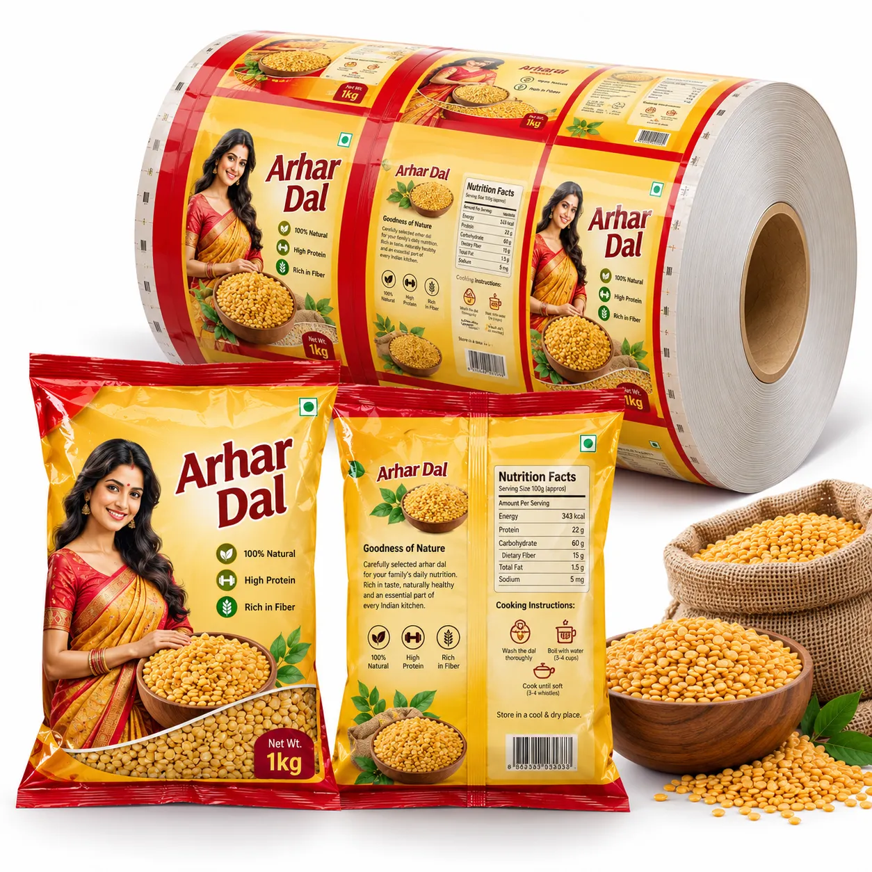 Dry Lamination Machine Sample