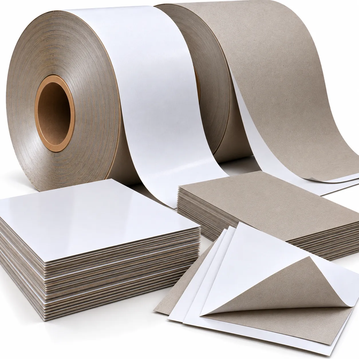 Duplex Paper Roll To Sheet Cutting Machine application 2