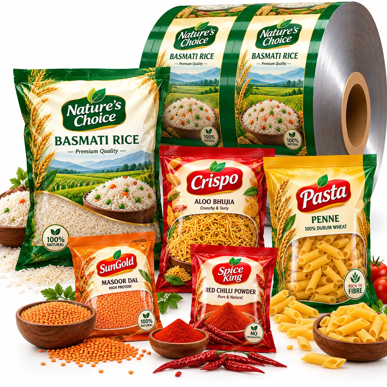 Food Packaging Registered Window Machine application 1