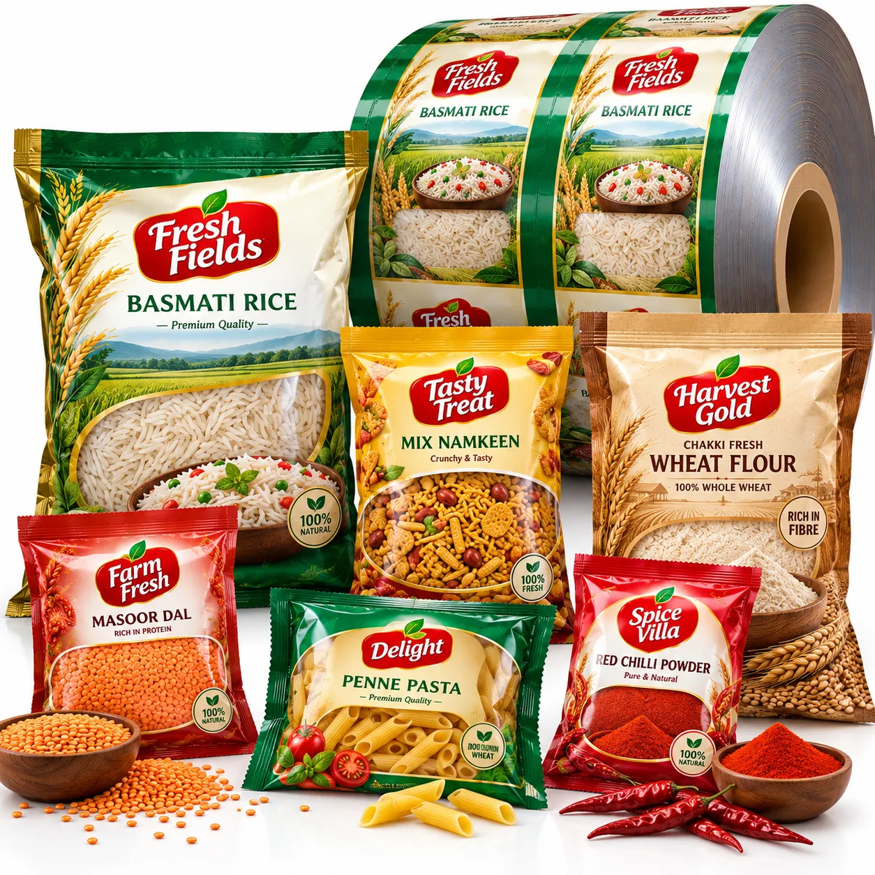 Food Packaging Registered Window Machine application 3