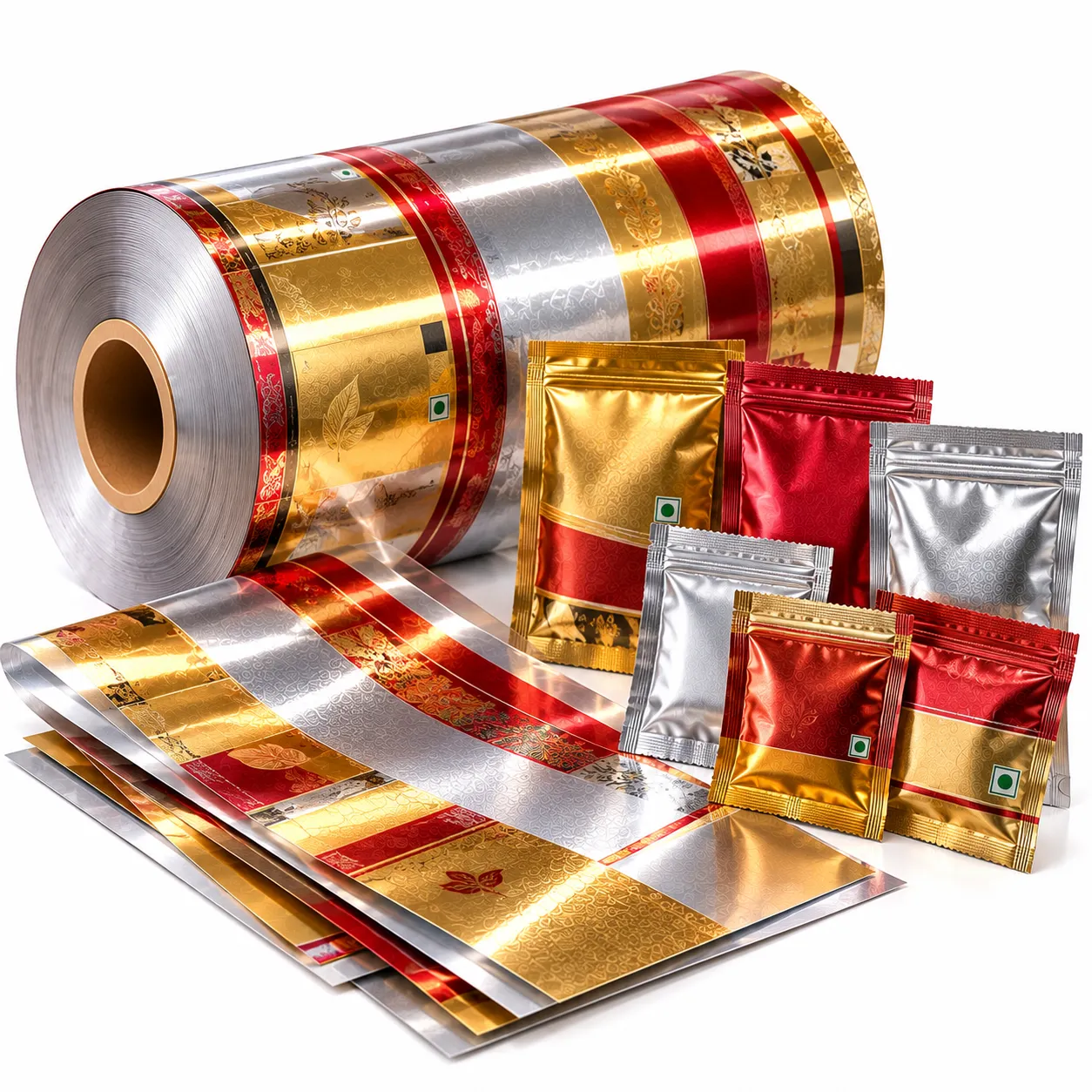 Gutka Pouch Coating Machine application 3